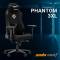 Миниатюра Anda Seat Phantom 3 Fabric Size XL Dark Gray AD18XL-52-GB-F-G01, фото 9