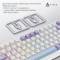 Миниатюра Ajazz AK820 MAX Magnetic Switch RGB USB White AK820MAX-WM-PWB, фото 6