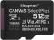 Миниатюра Kingston 512GB microSDXC class 10 UHS-I U3 V30 A1 Canvas Se SDCS3/512GBSP, фото 1