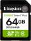Миниатюра Kingston 64GB SDXC class 10 UHS-I V10 A1 Canvas Select Plus SDS3/64GB, фото 1