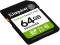 Миниатюра Kingston 64GB SDXC class 10 UHS-I V10 A1 Canvas Select Plus SDS3/64GB, фото 2