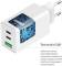 Миниатюра ColorWay C101B GaN Mini 100W PD PPS 2xUSB-C + USB-A white CW-CHS061PD-WT, фото 7