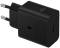 Миниатюра Samsung 45W Compact Power Adapter (w C to C Cable) Black EP-T4511XBEGEU, фото 1