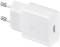 Миниатюра Samsung USB-С 15W White + Cable USB-C 1m EP-T1510XWEGEU, фото 2