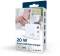 Миниатюра Gembird 1xUSB-A + 1 Type-C (PD20Вт + QC3.0 18Вт) white TA-UC-PDQC20L-W-01, фото 3