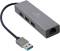Миниатюра CABLEXPERT USB-A to Gigabit Ethernet, 3 Ports USB 3.1 Gen1 A-AMU3-LAN-01, фото 1