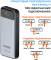 Миниатюра Sigma X-power SI30A7QLX 30000mAh, PD/130W, LED, cable 10 4827798479117, фото 6