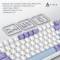 Миниатюра Ajazz AK820 Pro Flying Fish Switch Purple RGB USB/Wirele AK820PRO-FF-PWB, фото 7
