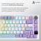 Миниатюра Ajazz AK820 Pro Flying Fish Switch Purple RGB USB/Wirele AK820PRO-FF-PWB, фото 15