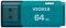 Миниатюра Kioxia 64GB TransMemory U202 Light Blue USB 2.0 LU202L064GG4, фото 1