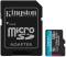 Миниатюра Kingston 128GB microSDXC сlass 10 UHS-I U3 V30 A2 Canvas Go SDCG4/128GB, фото 1