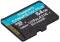Миниатюра Kingston 64GB microSDXC сlass 10 UHS-I U3 V30 A2 Canvas Go SDCG4/64GBSP, фото 2