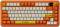 Миниатюра Ajazz AK820 MAX Avocado Switch Orange USB/Wireless/Bluet AK820MAX-AS-OW, фото 1