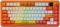 Миниатюра Ajazz AK820 MAX Avocado Switch Orange USB/Wireless/Bluet AK820MAX-AS-OW, фото 2