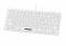 Миниатюра Maxxter KBM-C01W-UA USB UA White, фото 2