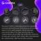Миниатюра GamePro GPX13B 2.4G/BT 5.1/USB/PC/iOS/Android RGB Black, фото 11