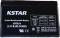 Миниатюра KSTAR 12V 8Ah 6-FM-8, фото 3