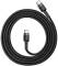 Миниатюра Baseus USB-C to USB-C 1.0m 3A 60W Cafule Black CATKLF-GG1, фото 2