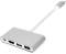 Миниатюра PowerPlant USB-C to 2xUSB 3.0 + USB-C + HDMI CA911707, фото 1