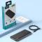 Миниатюра Choetech 10000mAh, 12W, USB-A, USB-C, Black B850-ACBK, фото 4