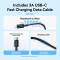 Миниатюра Vention 1xUSB-C PD20W + cable USB-C to Lightning black G17B0-EU, фото 6