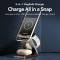 Миниатюра Vention Magnetic Wireless Charger 15W 3-in-1 gray FGFH0, фото 4