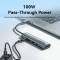 Миниатюра Vention USB-C 5-in-1 HDMI + USB 3.0 + USB 2.0 + USB-C 2.0 TGLHB, фото 6