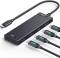 Миниатюра Ugreen USB-C to 4xUSB-C 3.2 Gen2 10Gbps CM806 black 35584, фото 3