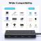 Миниатюра Ugreen USB-C to 4xUSB-C 3.2 Gen2 10Gbps + PD CM806 black 55334, фото 4