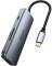 Миниатюра Choetech USB-C 7-in-1 3хUSB 3.0+USB-C PD100W+HDMI 4K 30HZ+S HUB-M19-GY, фото 2