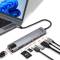 Миниатюра Media-Tech USB-C 8-in-1 HDMI 4K/2xUSB-A/2xUSB-C/RJ45/SD/TF/PD MT5046, фото 5