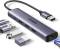 Миниатюра Ugreen USB 3.0 to 3хUSB 3.0/Type-C+RJ45(1000M) Ethernet 5 60554, фото 2