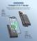 Миниатюра Choetech Magnetic Wireless 10000mAh 20W, PD, Qi-15W, USB-C B735-CCBK, фото 6