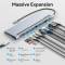Миниатюра Vention USB3.1 Type-C to HDMI/VGA/USB-C/USB3.0x3/RJ45/SD/T THTHC, фото 4