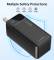 Миниатюра Choetech 50000mAh, PD QC/3.0/22.5W, USB-C In/out, 2*USB-A B732-ACBK, фото 4