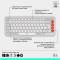 Миниатюра Logitech POP Icon Combo Bluetooth UA Off-White 920-013141, фото 7