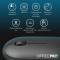 Миниатюра OfficePro M185B Silent Click Wireless Black, фото 3