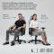 Миниатюра Anda Seat Phantom 3 Pro Fabric Size L Grey AD18YC-06-G-F, фото 18
