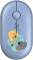 Миниатюра 2E MF300 FLORAMALLOW Silent Wireless/Bluetooth Blue 2E-MF300WFLORABL, фото 1
