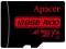 Миниатюра Apacer 128GB microSD class 10 UHS-I V10 A1 AP128GMCSX10UB-RA, фото 1