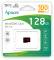 Миниатюра Apacer 128GB microSD class 10 UHS-I V10 A1 AP128GMCSX10UB-RA, фото 2
