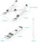 Миниатюра Vention Laptop X-type Stand White ABS 83-170мм KDNW0, фото 3