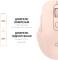 Миниатюра OfficePro M230P Silent Click Wireless/Bluetooth Pink, фото 11