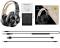 Миниатюра Oneodio Fusion A70 Bluetooth+3,5мм/6,35мм Black/Gold A70 Black Gold, фото 3
