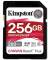 Миниатюра Kingston 256GB SDXC class 10 UHS-II U3 Canvas React Plus SDR2V6/256GB, фото 1