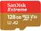 Миниатюра SanDisk 128GB microSD class 10 UHS-I Extreme For Action Ca SDSQXAA-128G-GN6AA, фото 2