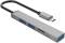 Миниатюра ORICO Type-C to USB3.0, 2xUSB2.0, TF (AH-12F-GY-BP) CA913541, фото 1