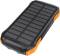 Миниатюра Choetech 10000mAh, 5V/2.1A, solar panel, Qi-5W, Black-Orang B659-OR, фото 1