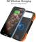 Миниатюра Choetech 10000mAh, 5V/2.1A, solar panel, Qi-5W, Black-Orang B659-OR, фото 6