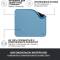 Миниатюра Logitech Mouse Pad Studio Series Blue 956-000051, фото 3